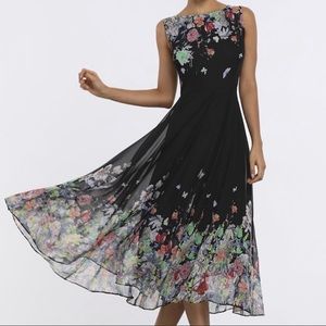 Floryday floral chiffon dress
